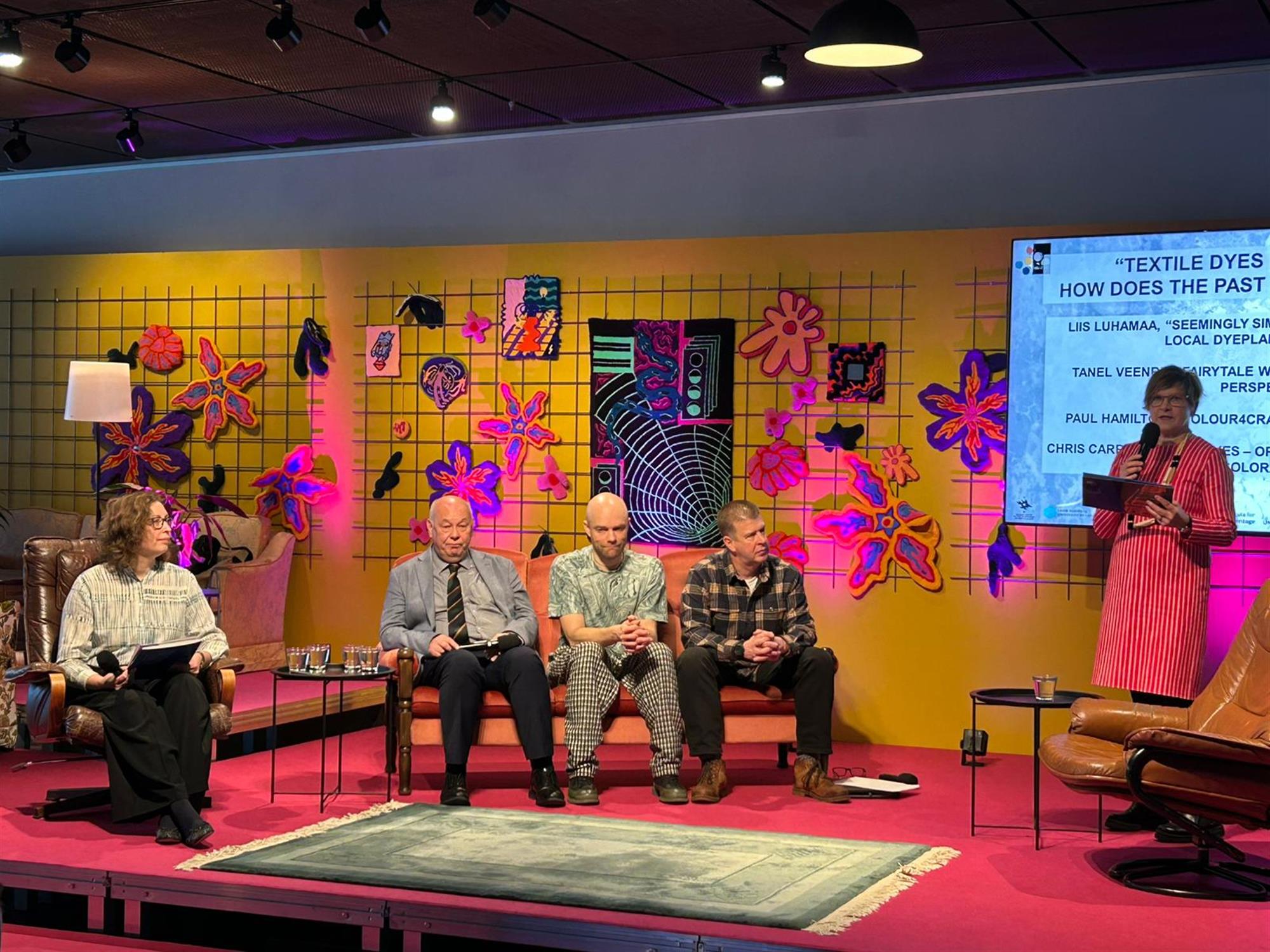 Tekstiilivärvide homne päev on üleeilse nägu