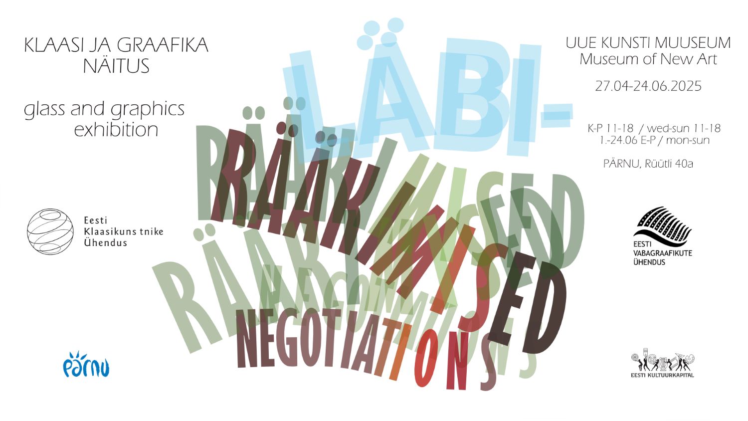 Klaasi ja graafika näitus Uue Kunsti Muuseumis