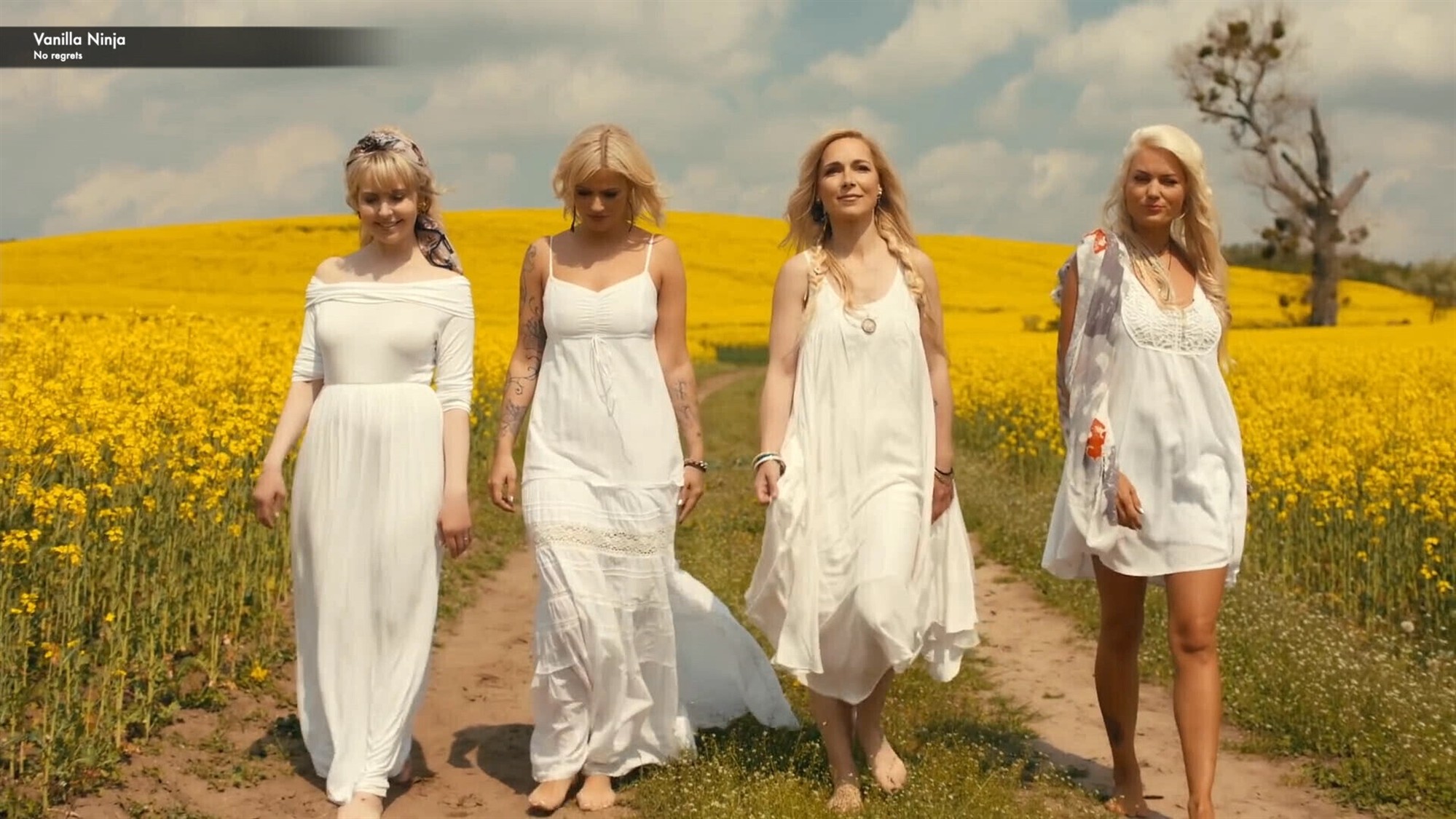 Eesti naised popvideotes. Miks nad paljajalu põllul seisavad?