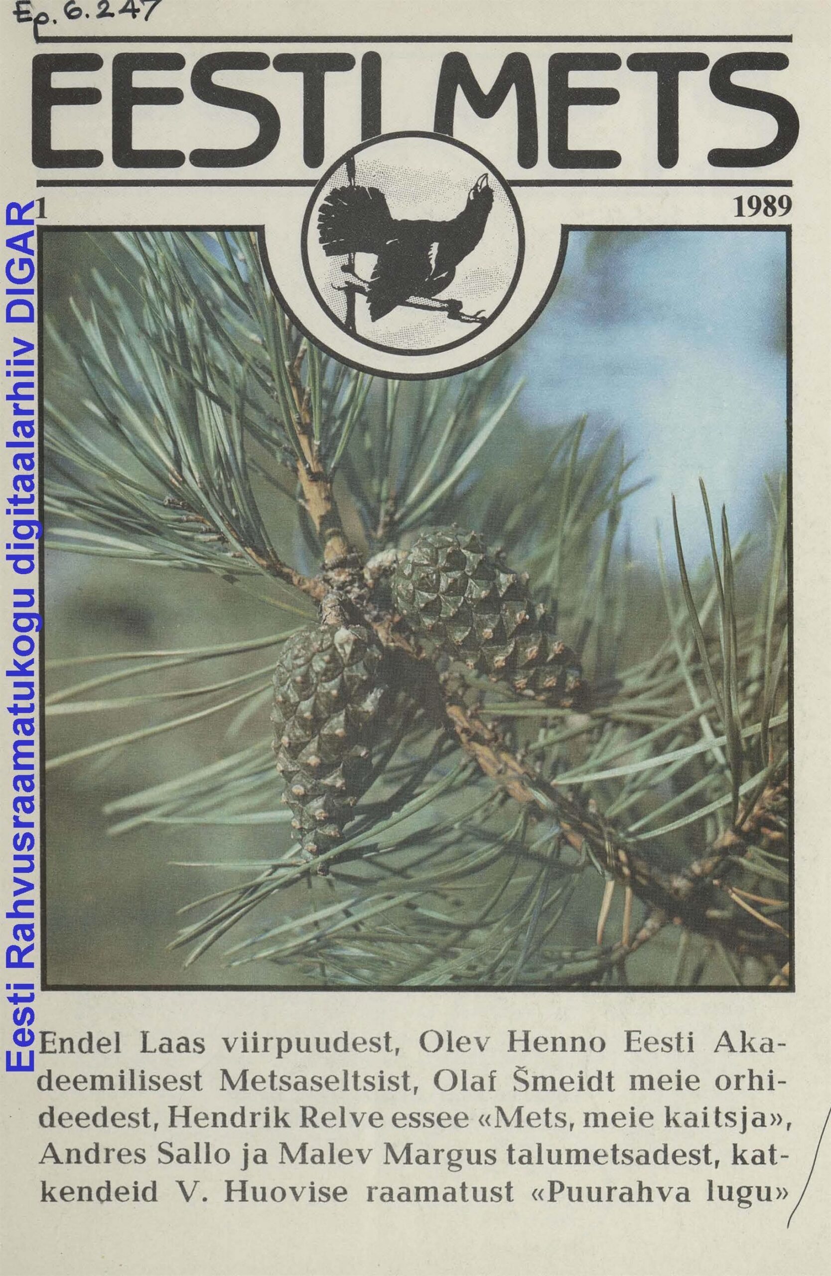 Ajakirja Eesti Mets sünd ja surm taasiseseisvunud Eestis