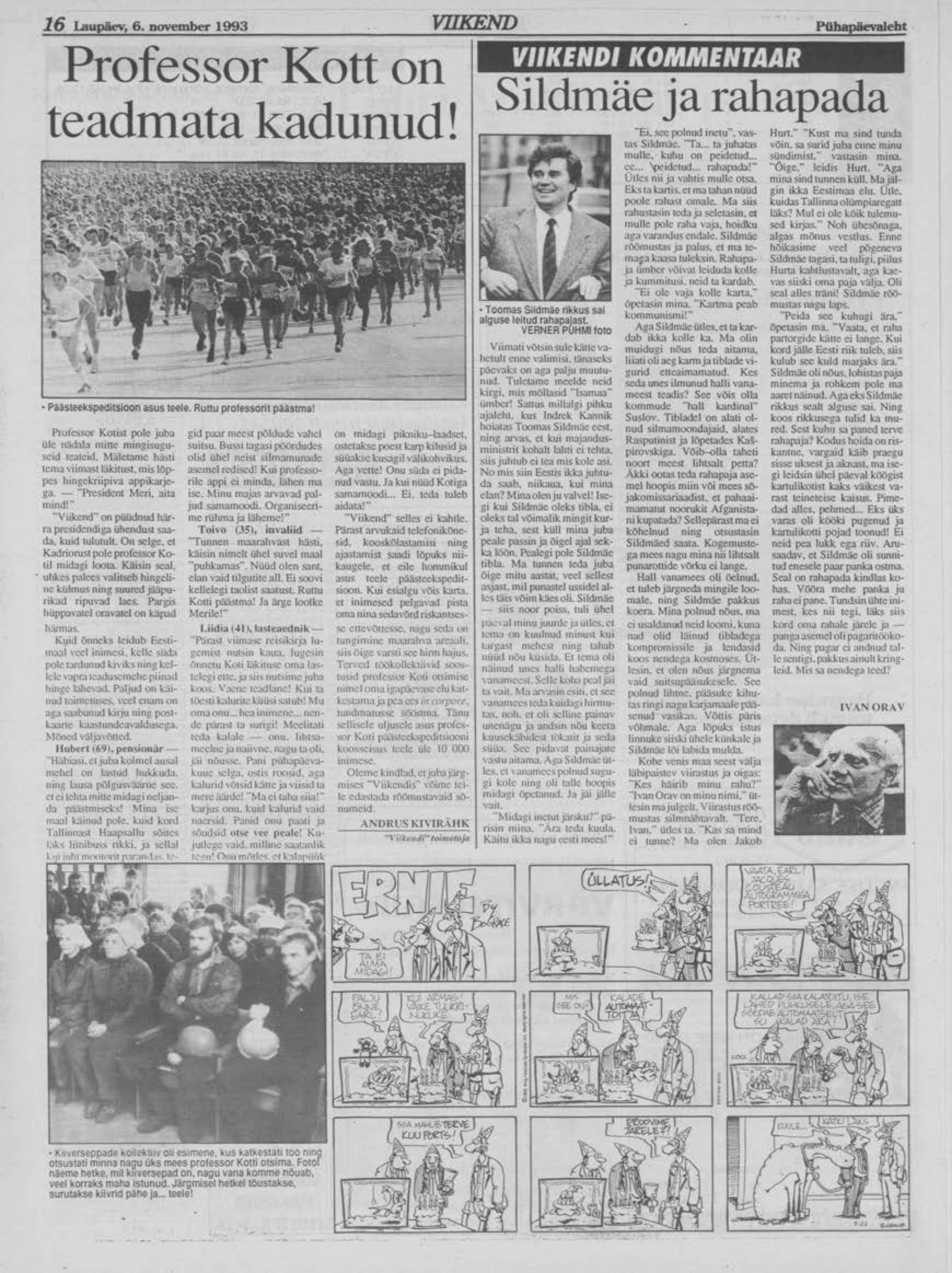 Ääremärkusi teaduse vahelt. Kott peas siisikesi jahtides aega igavikult tagasi võitmas