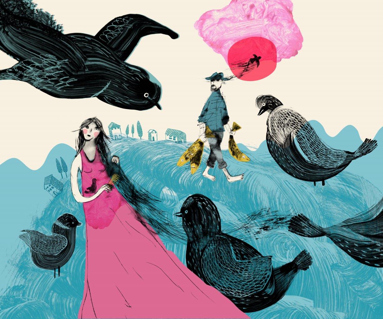 Eesti ja Hispaania illustratsiooninäitus