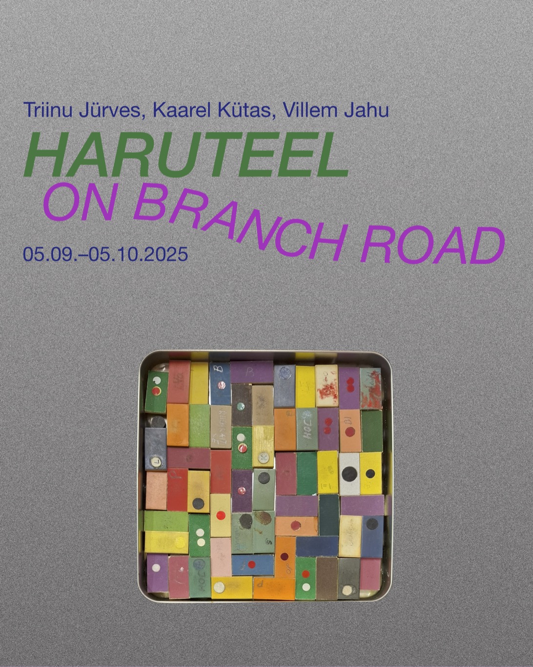 Triinu Jürves, Kaarel Kütas ja Villem Jahu Tartu Kunstimajas