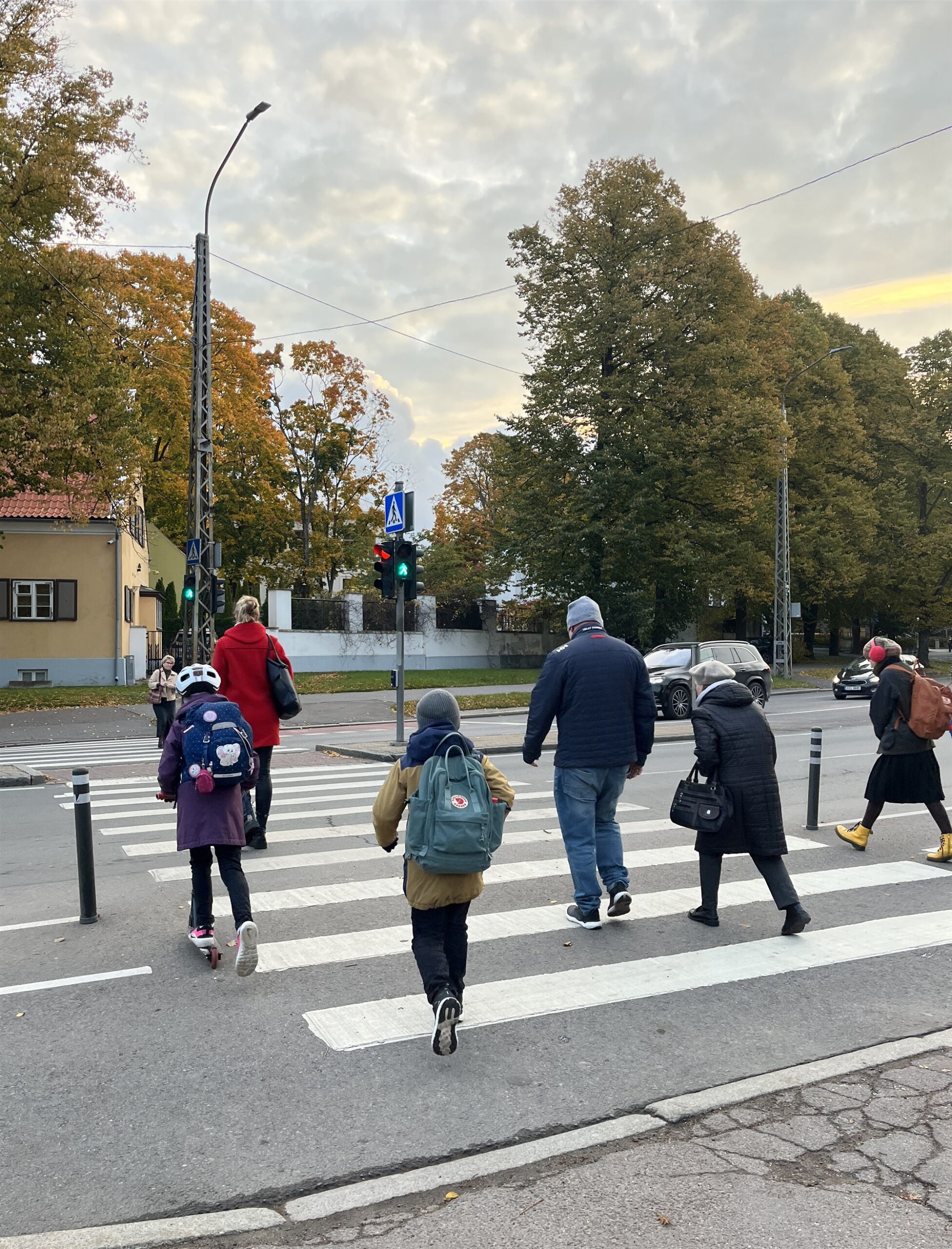 Võim ja foorid. Jalakäija kogemus