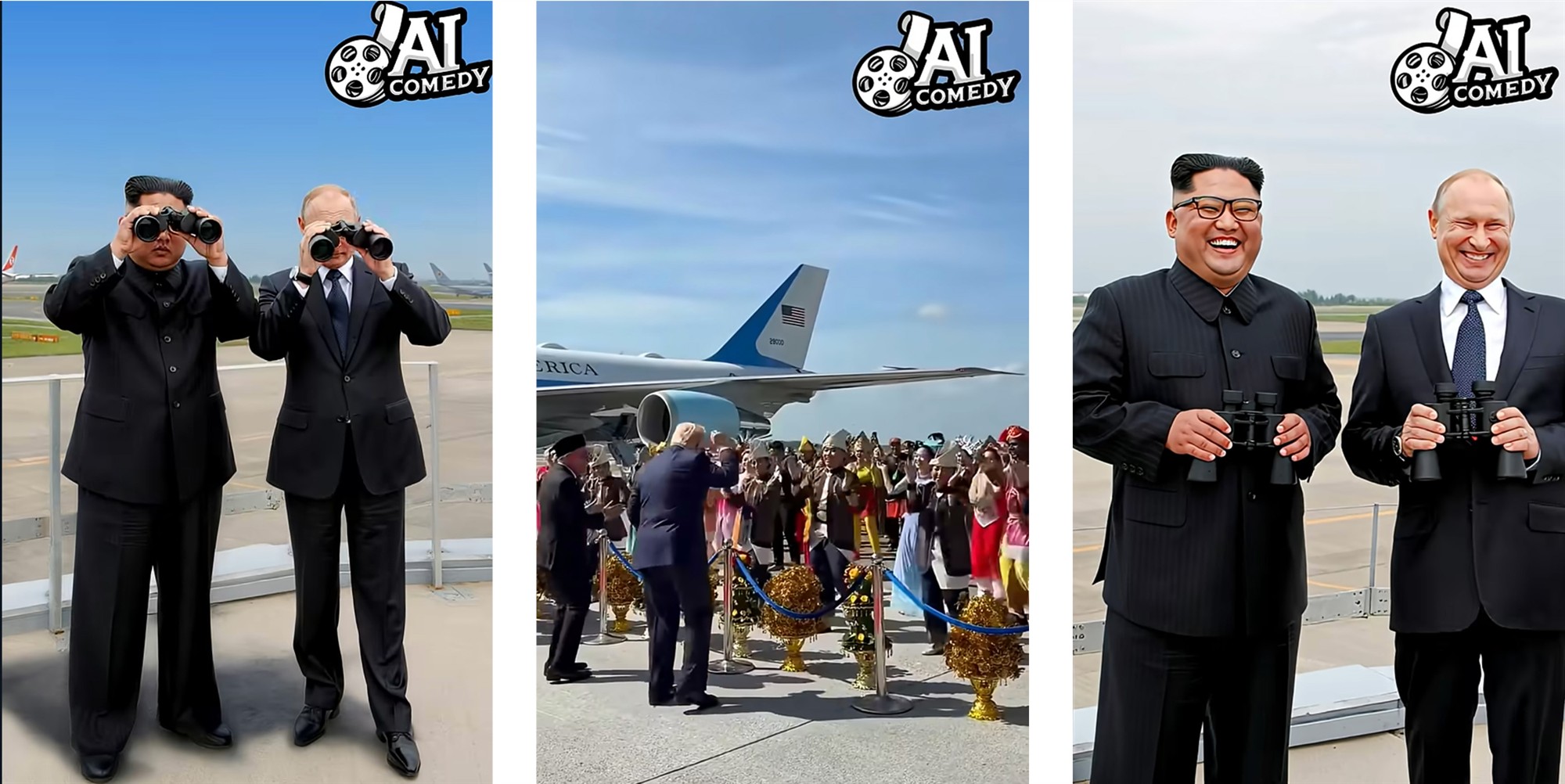 S&otilde;da k&auml;ib, maailm naerab